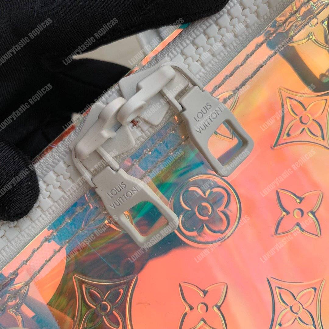 LV Keepall Bandouliere 50 Iridescent Prism