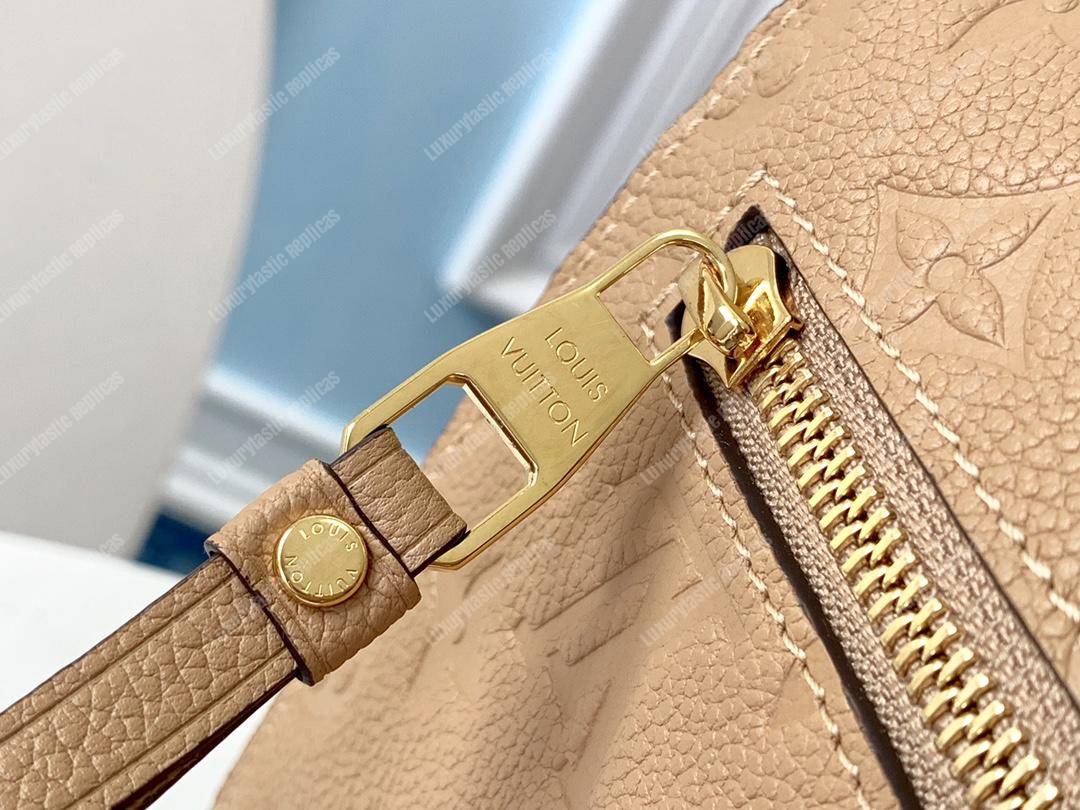 LV Pochette Metis Monogram Empreinte Leather Papyrus