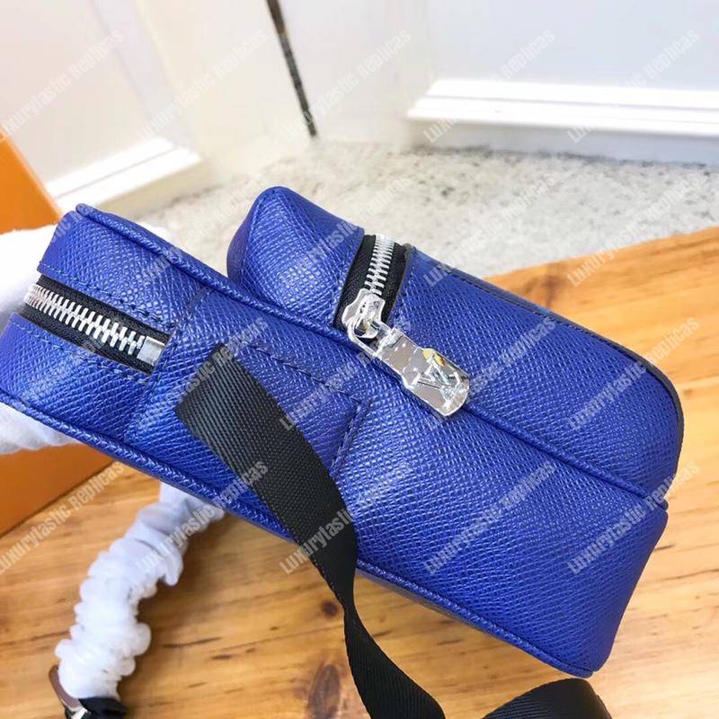 LV Outdoor Messenger K45 Taiga Monogram Cobalt