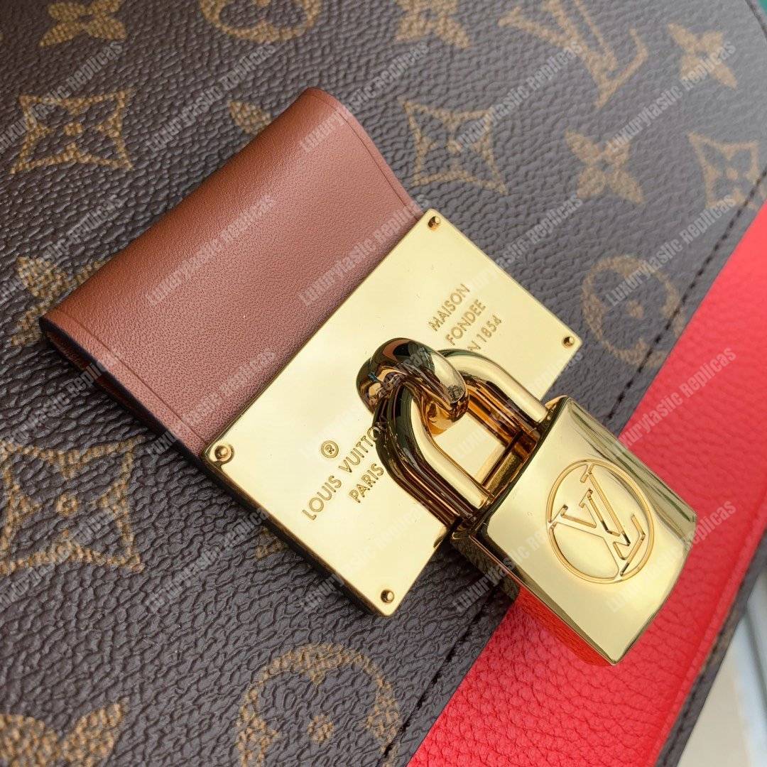 LV Vaugirard Monogram Creme Coquelicot