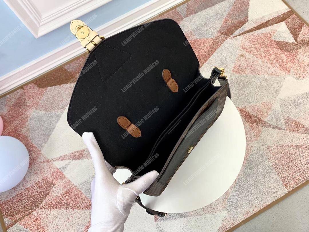 LV Beaumarchais Damier Ebene Noir