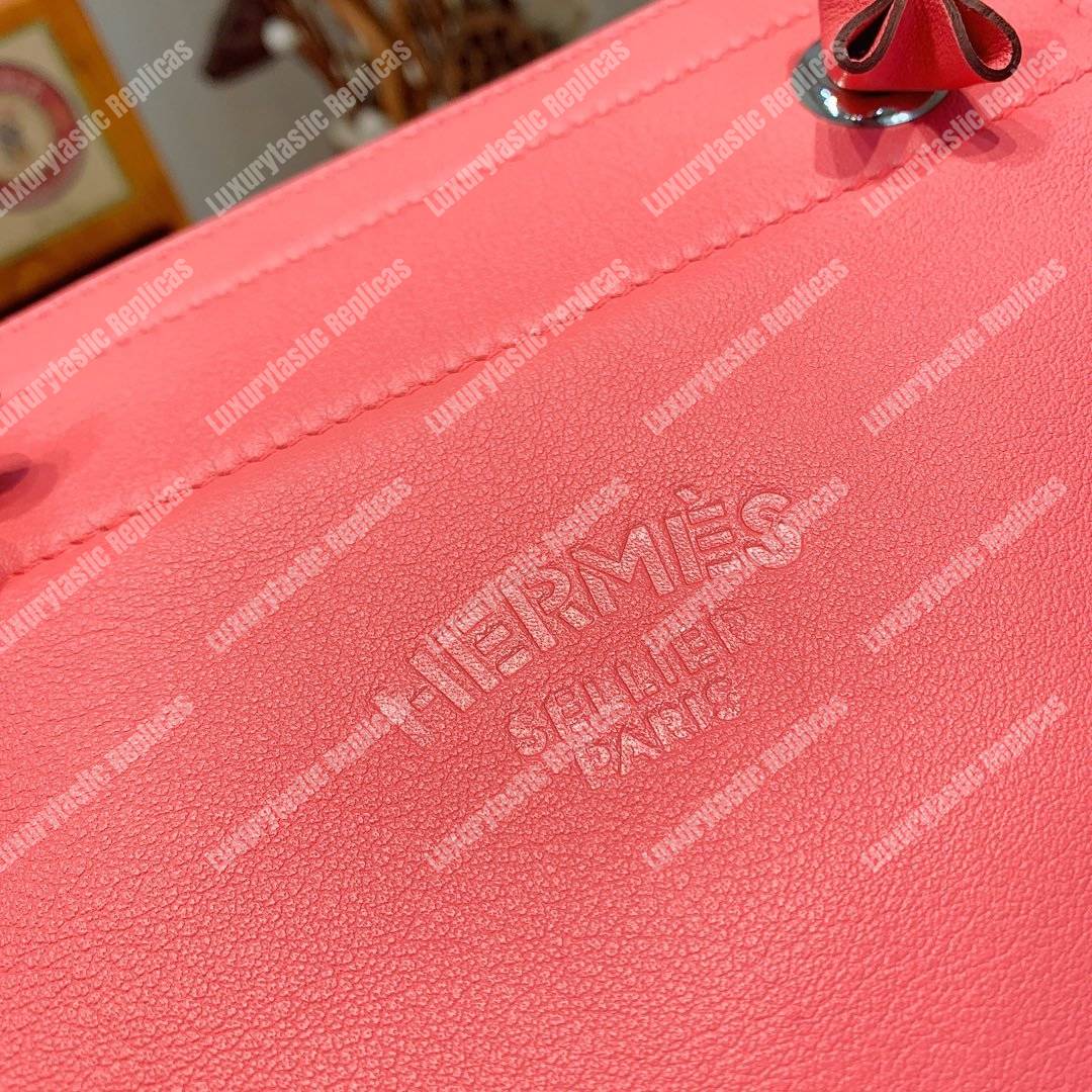 H**mes aline mini bag swift rose azalee
