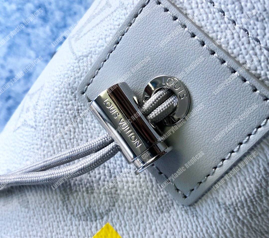 LV Chalk Nano Bag Monogram White