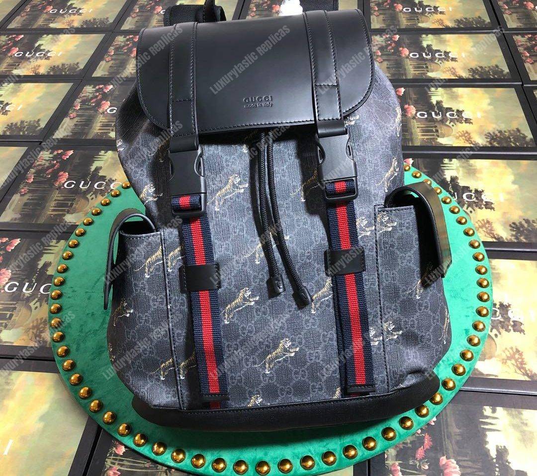 G*u*i bestiary backpack with tigers