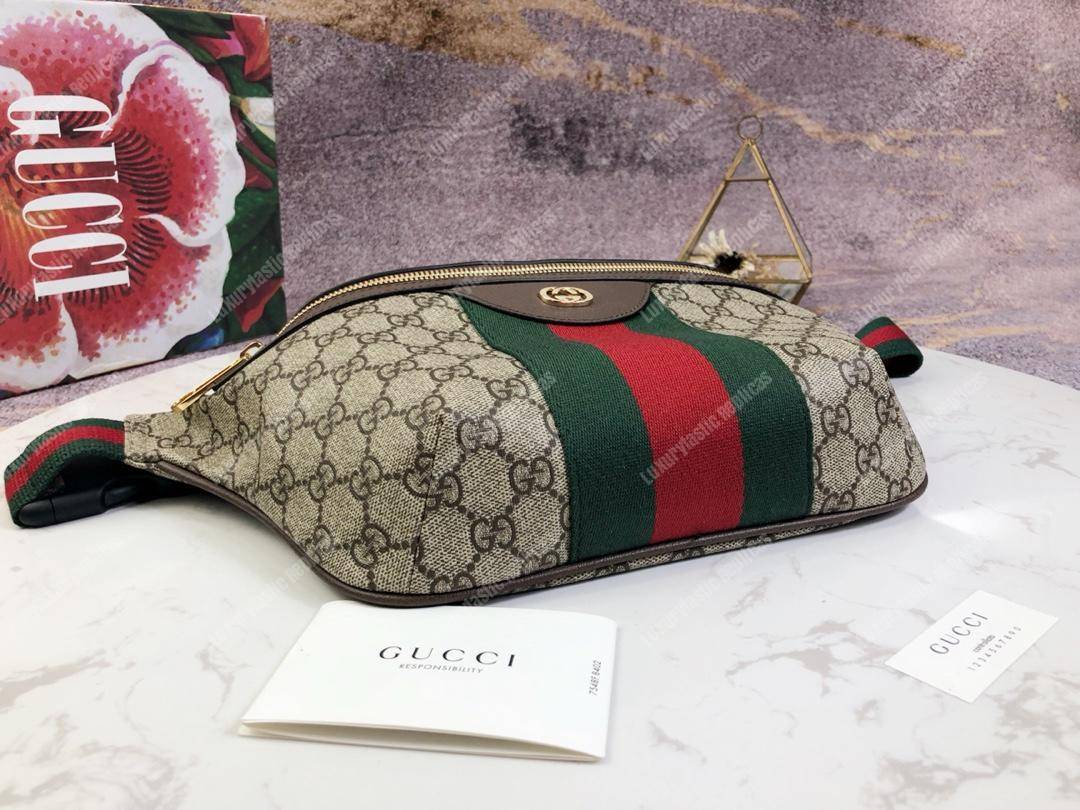 G*u*i gg sup*e canvas belt bag