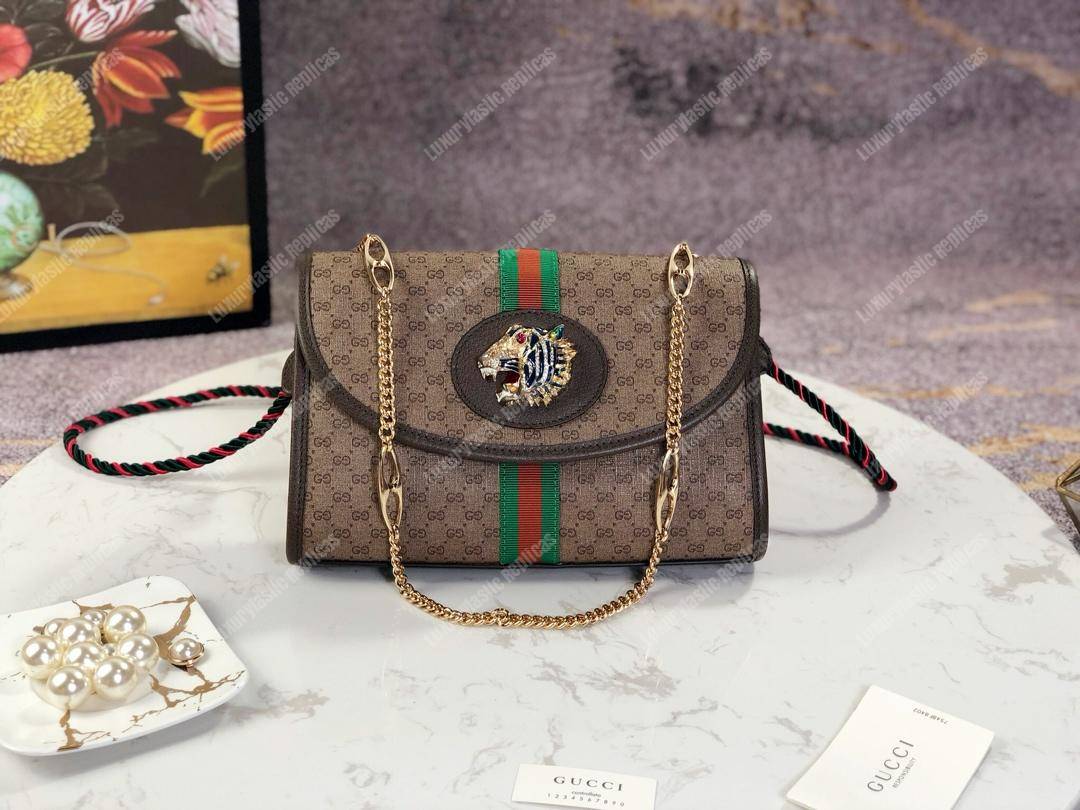 G*u*i mini gg sup*e canvas rajah gg small shoulder bag