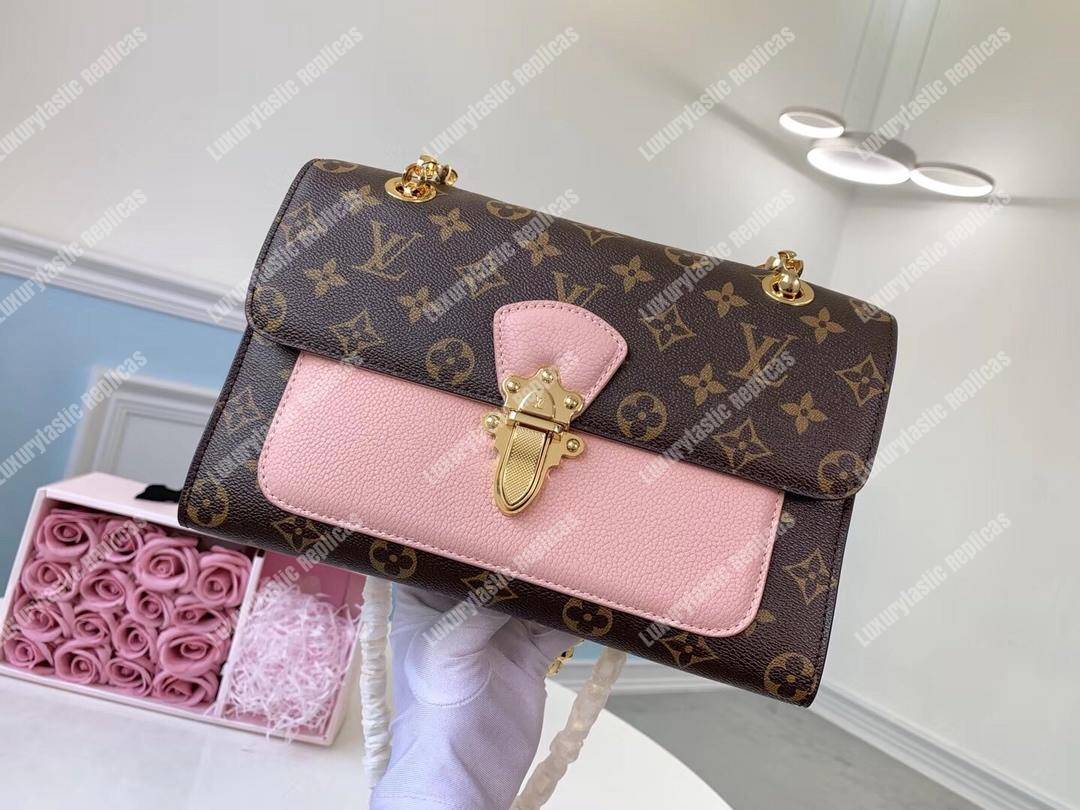 LV Victoire Bag Monogram Magnolia
