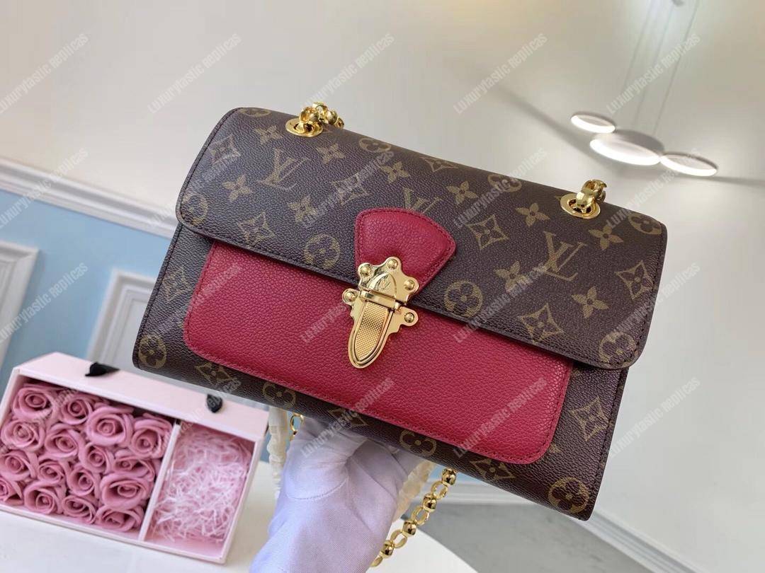 LV Victoire Bag Monogram Raisin