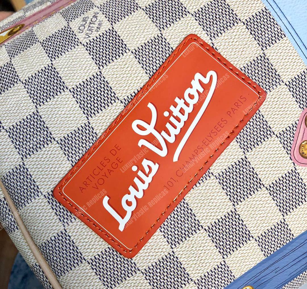 LV Speedy Bandouliere 30 Damier Azur Summer 2018