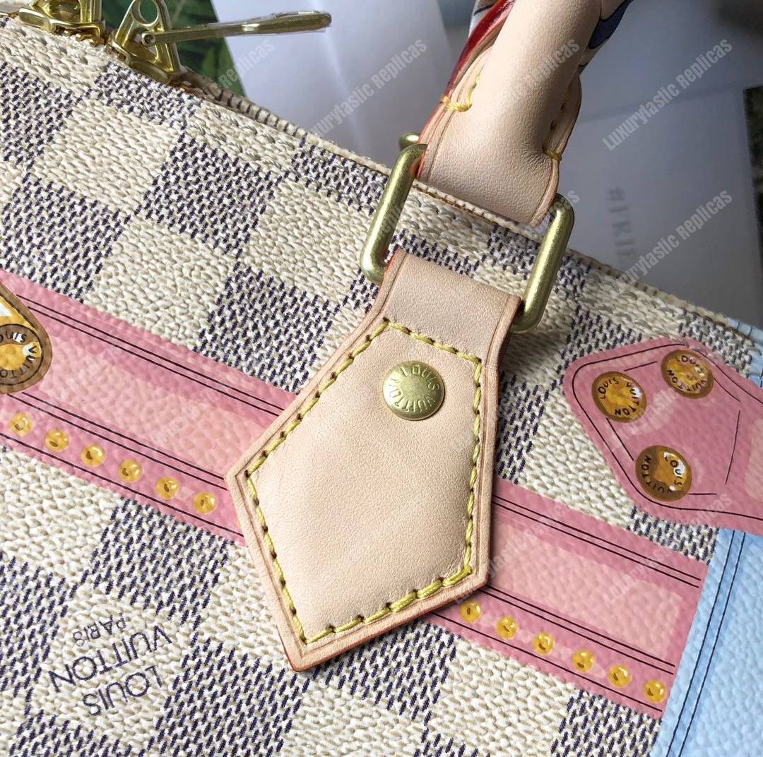 LV Speedy Bandouliere 30 Damier Azur Summer 2018