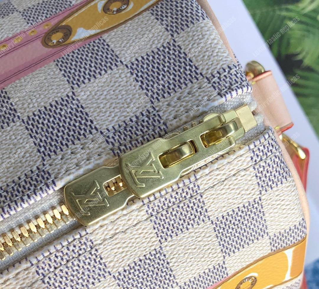 LV Speedy Bandouliere 30 Damier Azur Summer 2018