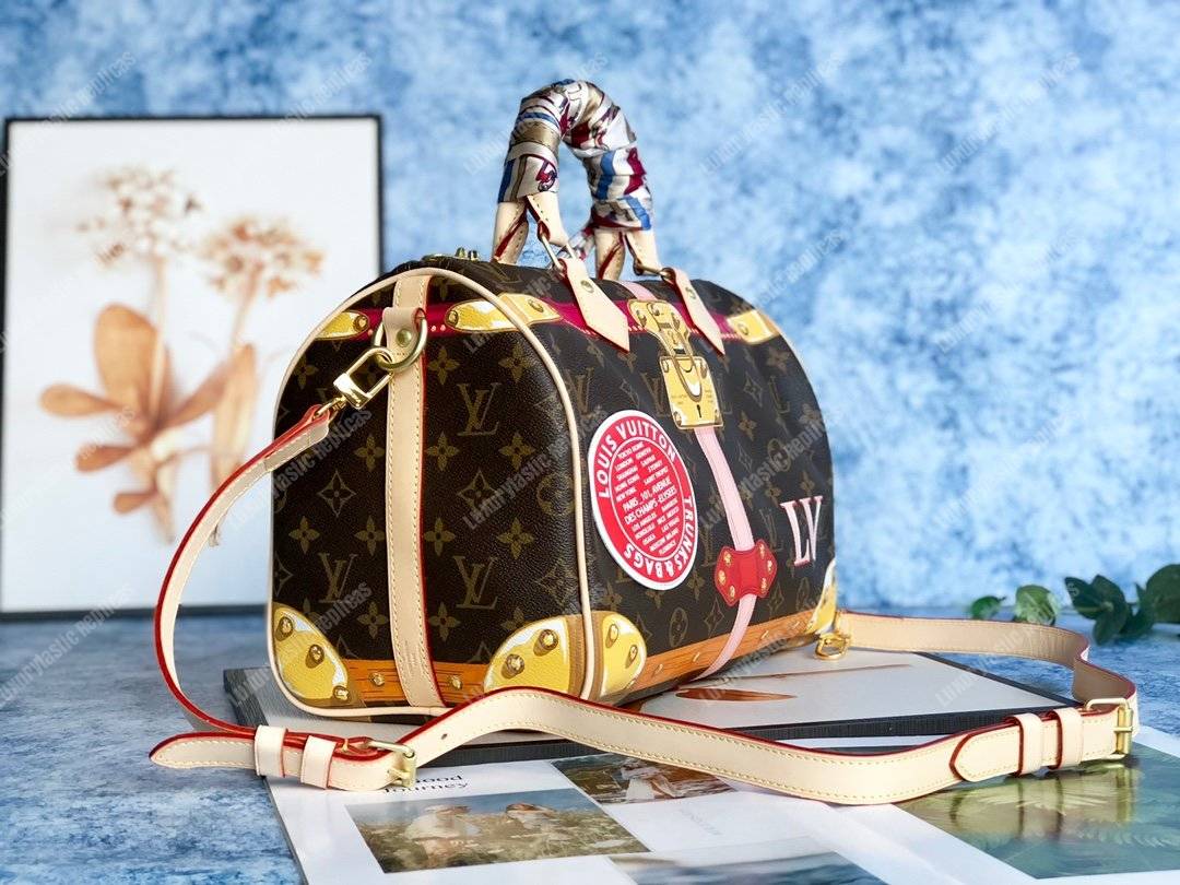 LV Speedy Bandouliere 30 Monogram Tromp L’oeil Screen