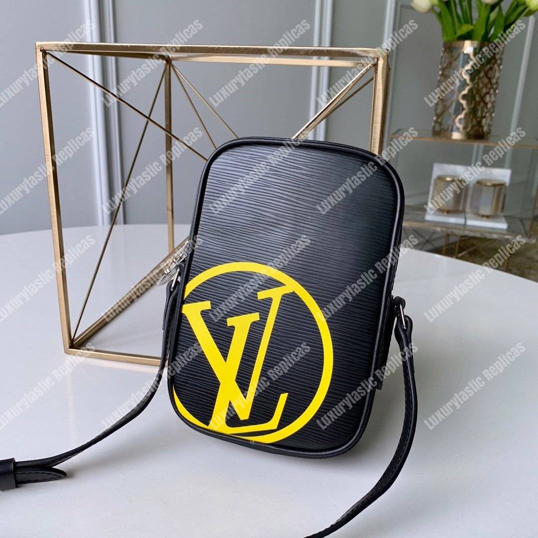 LV Danube PM  Epi Leather Initials