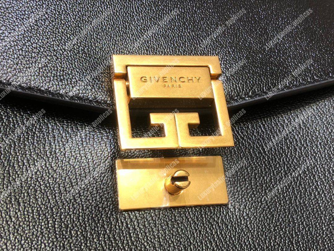 Givenchy Medium GV3 Bag In Leather And Suede Black