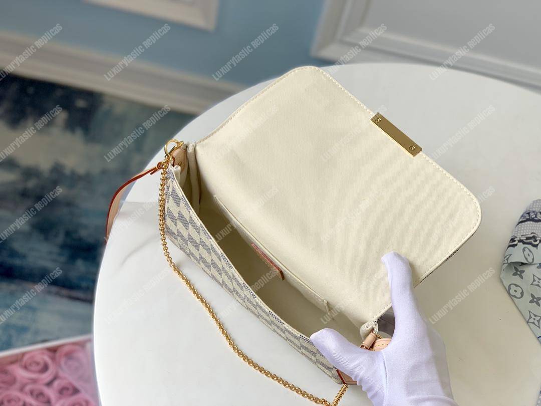 LV Favorite MM Damier Azur
