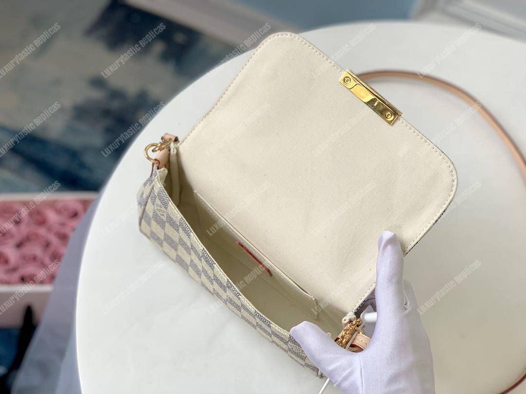 LV Favorite PM Damier Azur