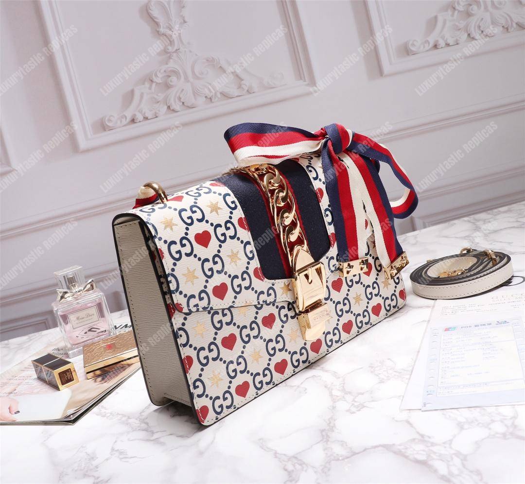 G*u*i chinese valentine’s day sylvie small shoulder bag