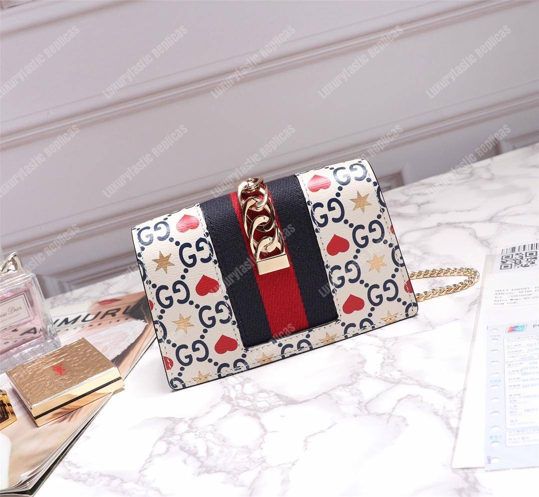 G*u*i chinese valentine’s day sylvie super mini bag