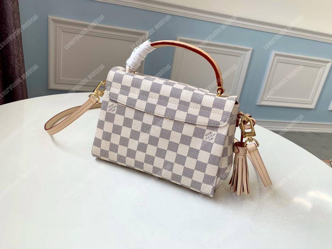 LV Croisette Damier Azur Canvas