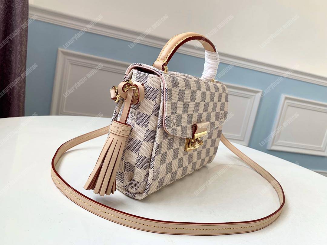 LV Croisette Damier Azur Canvas