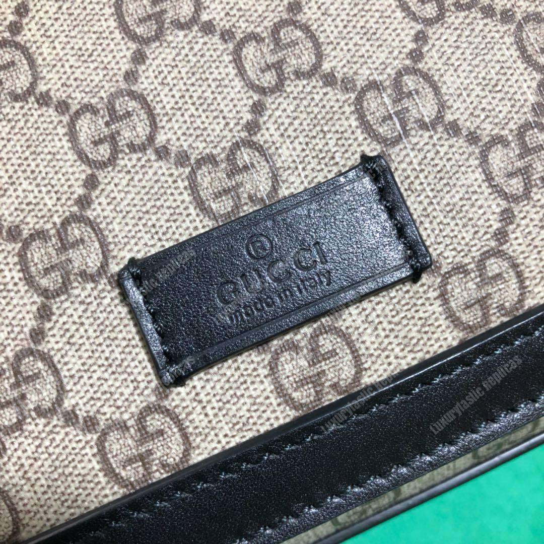 G*u*i gg sup*e baby changing bag black/ebony
