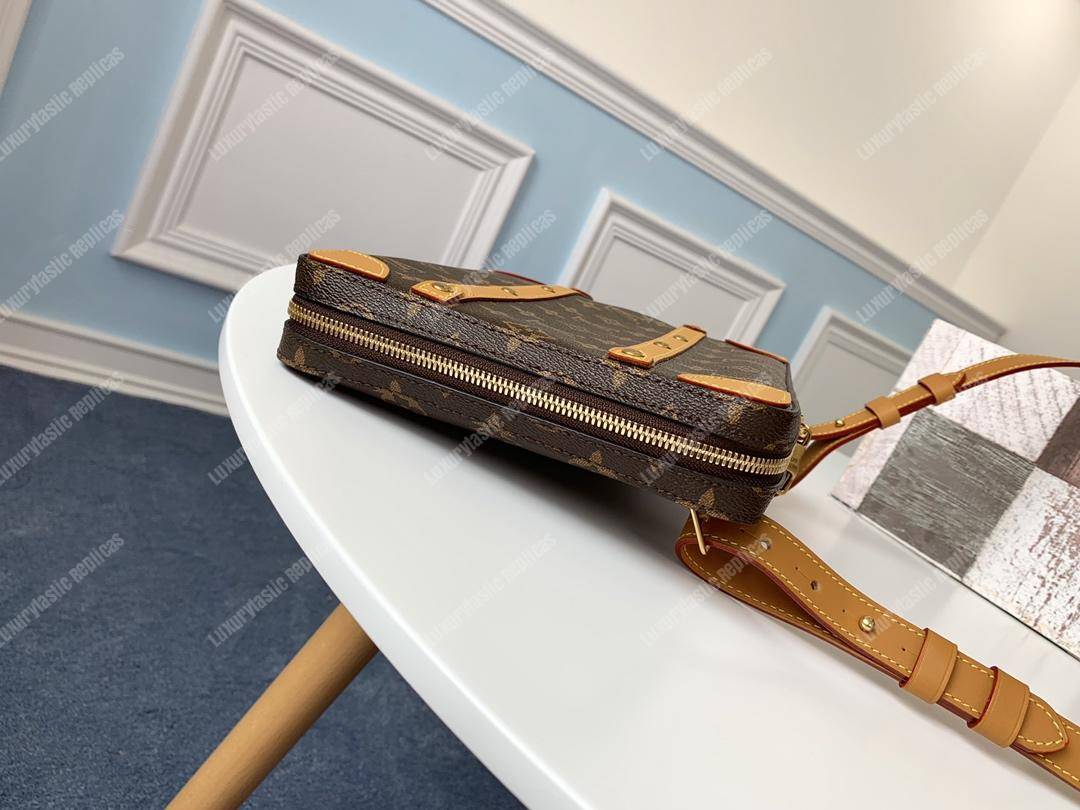 LV Soft Trunk Monogram Canvas Messenger PM