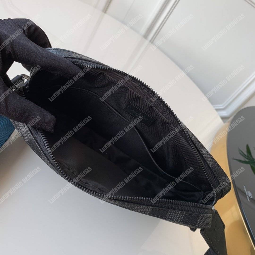 LV Alpha Messenger Damier Graphite