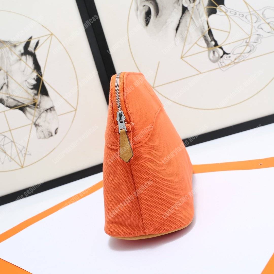 H**mes bolide travel case medium model orange