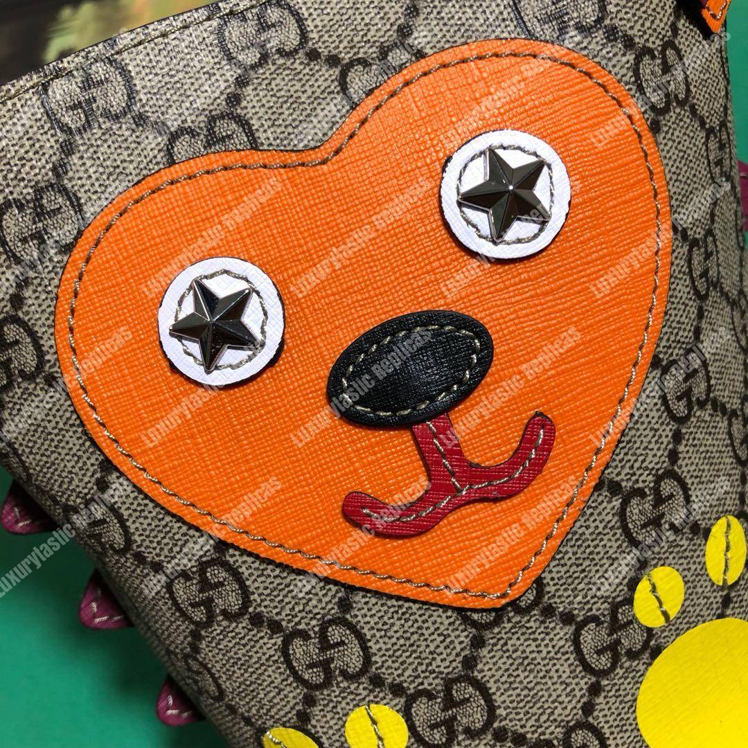 G*u*i children’s gg sup*e hedgehog top handle bag
