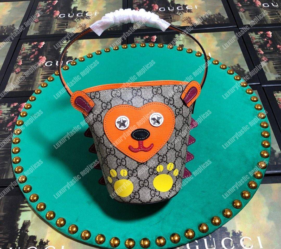 G*u*i children’s gg sup*e hedgehog top handle bag