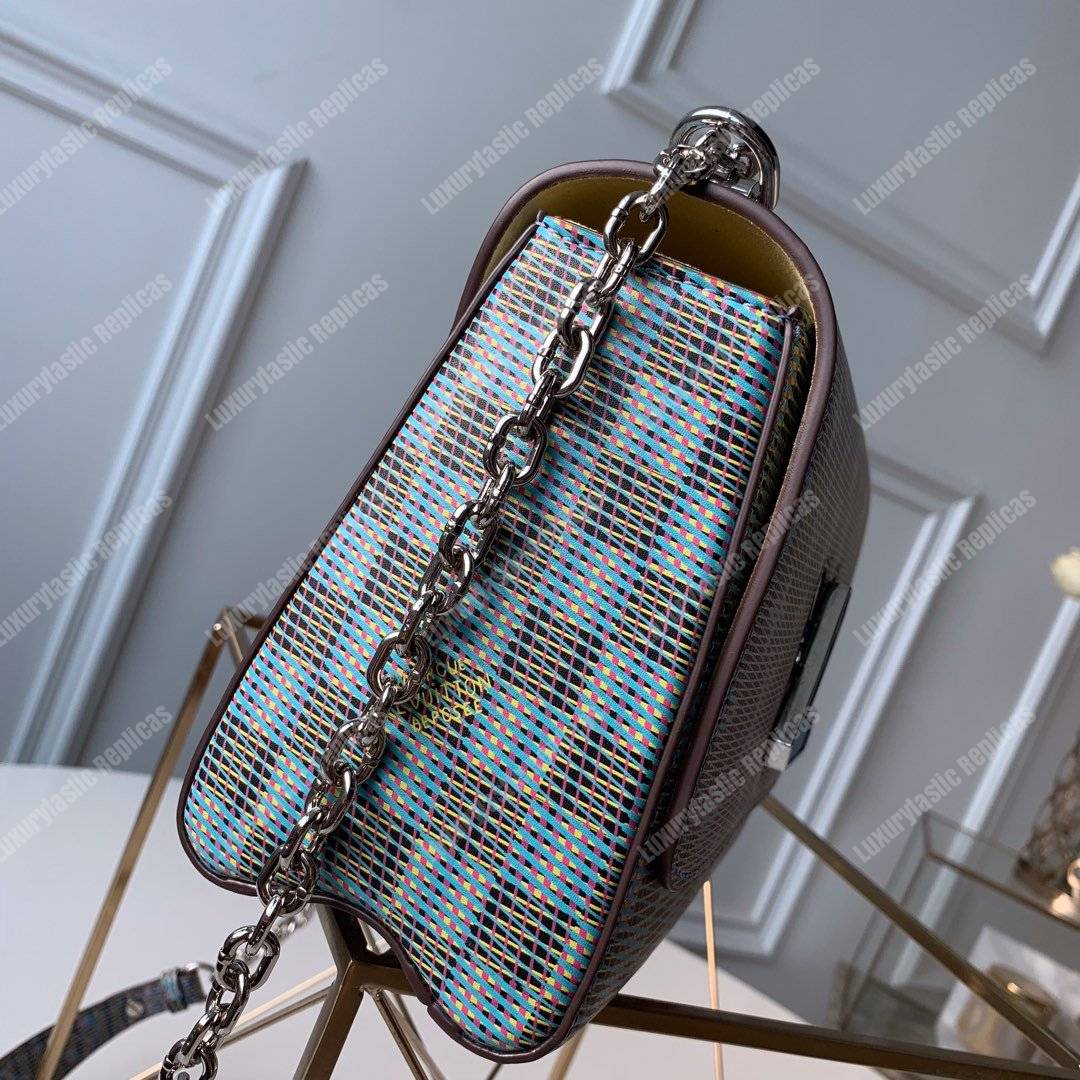LV Twist MM Monogram LV Pop Blue
