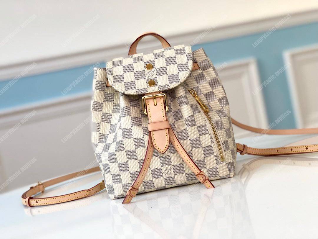 LV Sperone BB Damier Azur Canvas