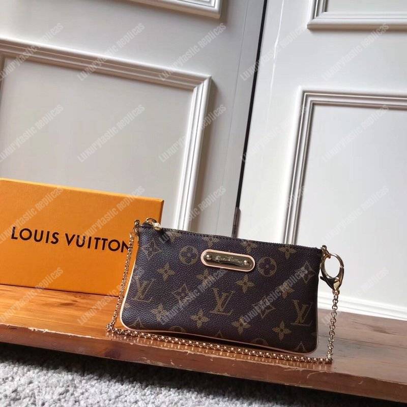 LV Monogram Pochete Milla MM