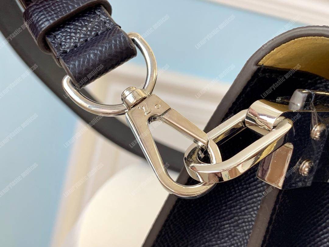 LV Mini Dauphine Blue Monogram Handbag