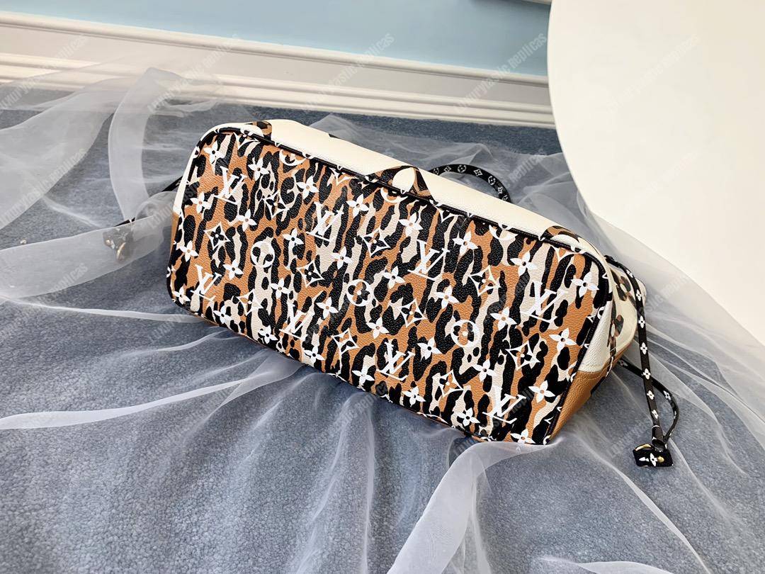 LV Neverfull MM Totes Monogram Ivoire