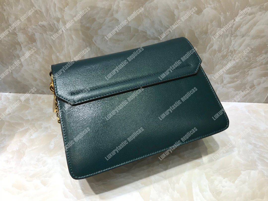 Givenchy Small GV3 Bag In Box Leather Green