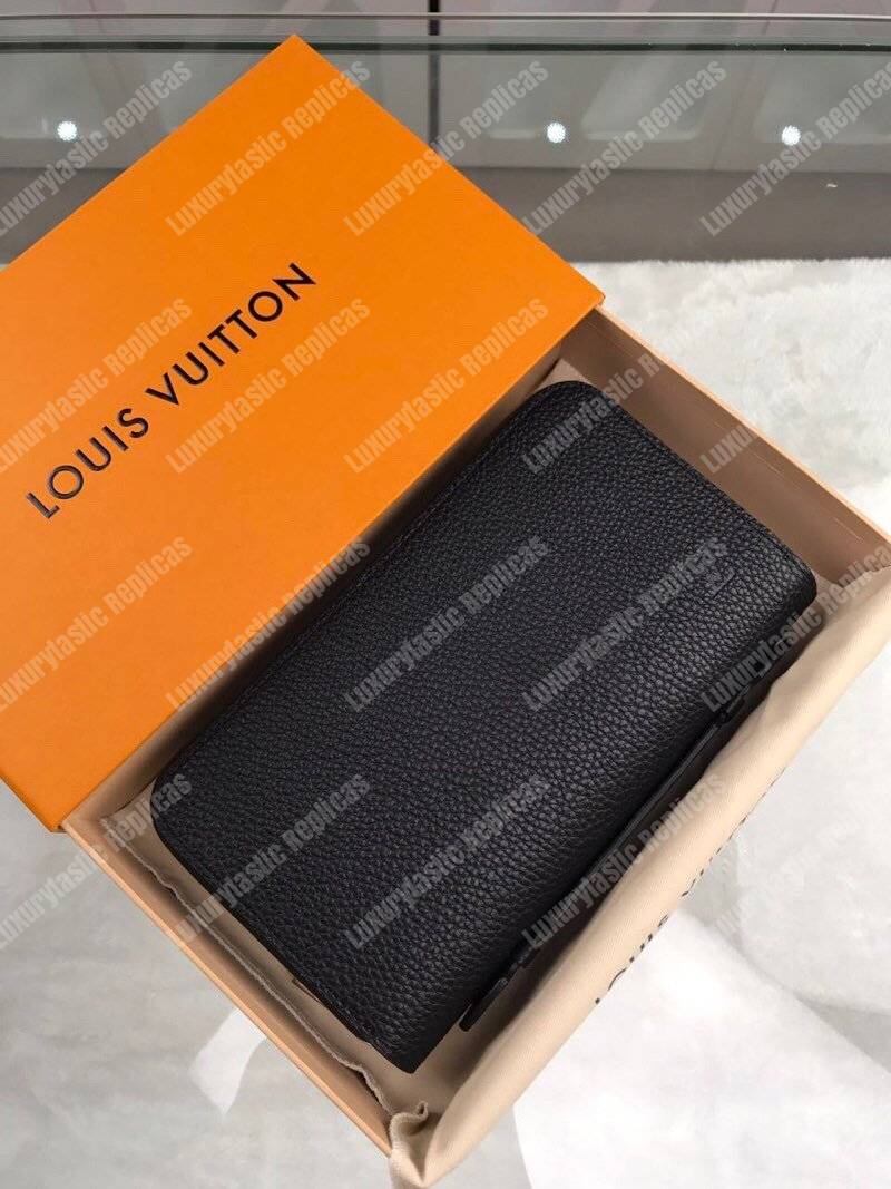 LV Zippy XL Wallet Taurillon Leather