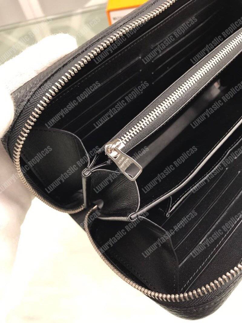 LV Zippy XL Wallet Taurillon Leather