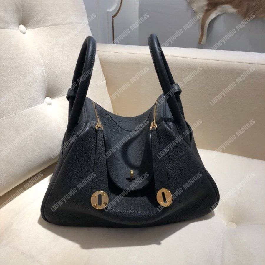 H**mes lindy 26 bag clemence black