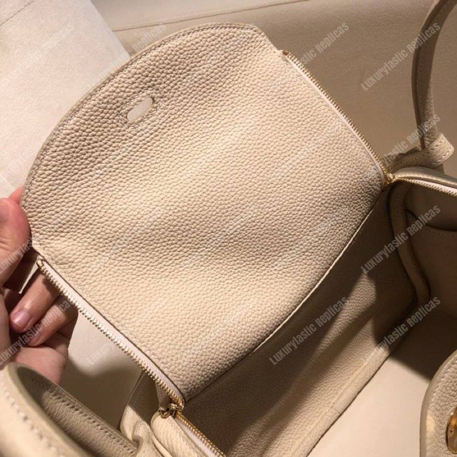 H**mes lindy 30 bag clemence argile