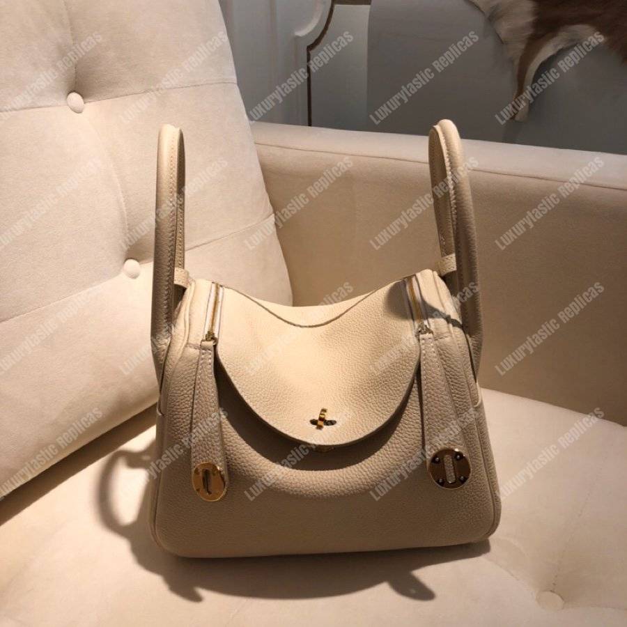 H**mes lindy 26 bag clemence argile