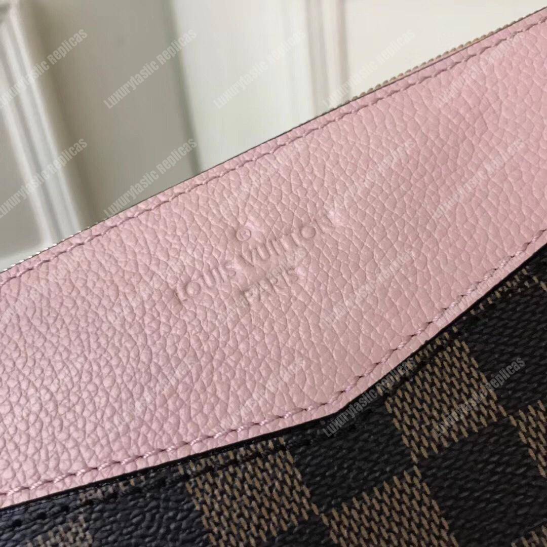 LV Daily Pouch Damier Ebene Magnolia