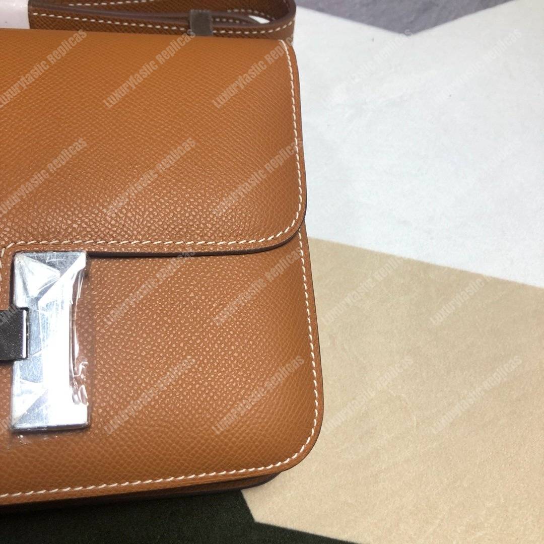 H**mes constance 24 bag epsom gold palladium-hardware