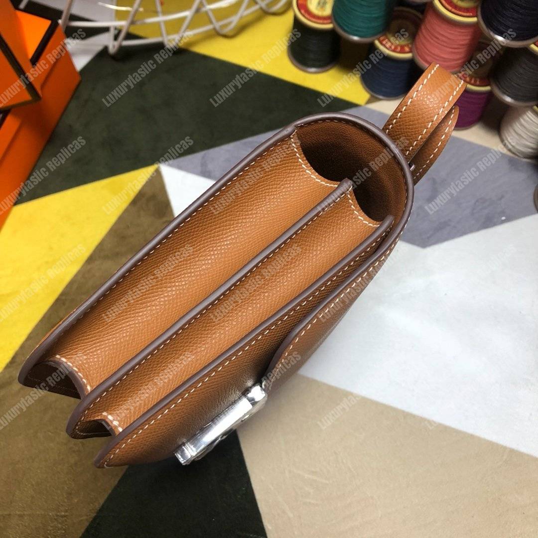 H**mes constance 24 bag epsom gold palladium-hardware