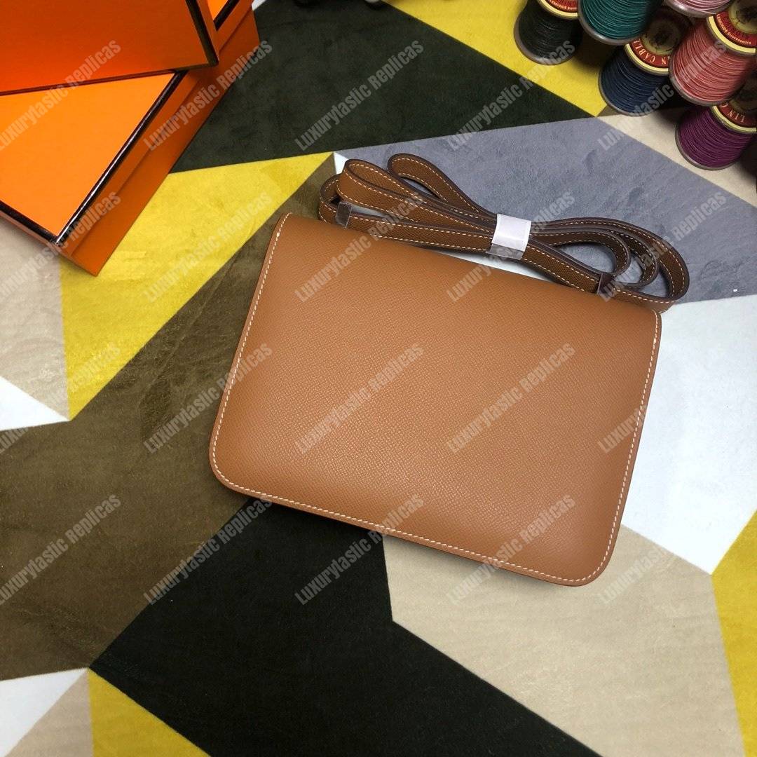 H**mes constance 24 bag epsom gold palladium-hardware