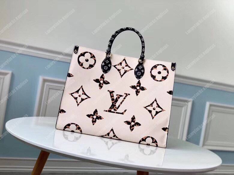 LV Onthego Monogram Ivoire GM