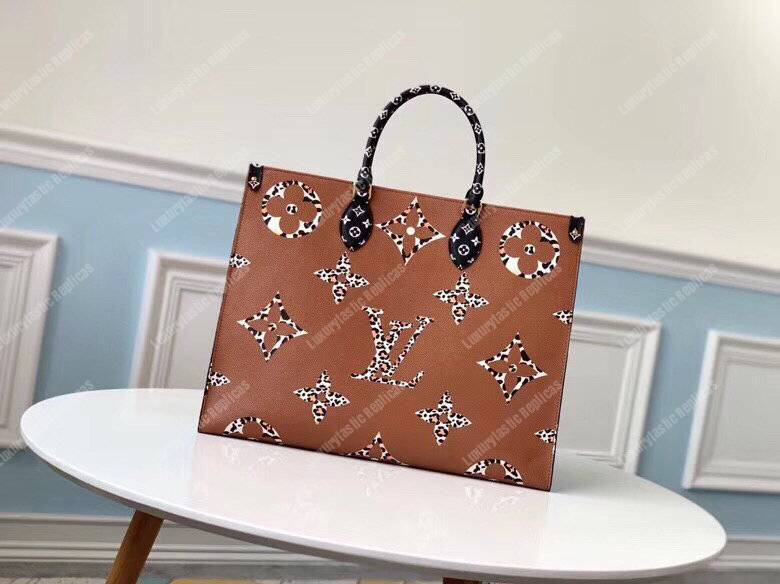 LV Onthego Monogram Ivoire GM