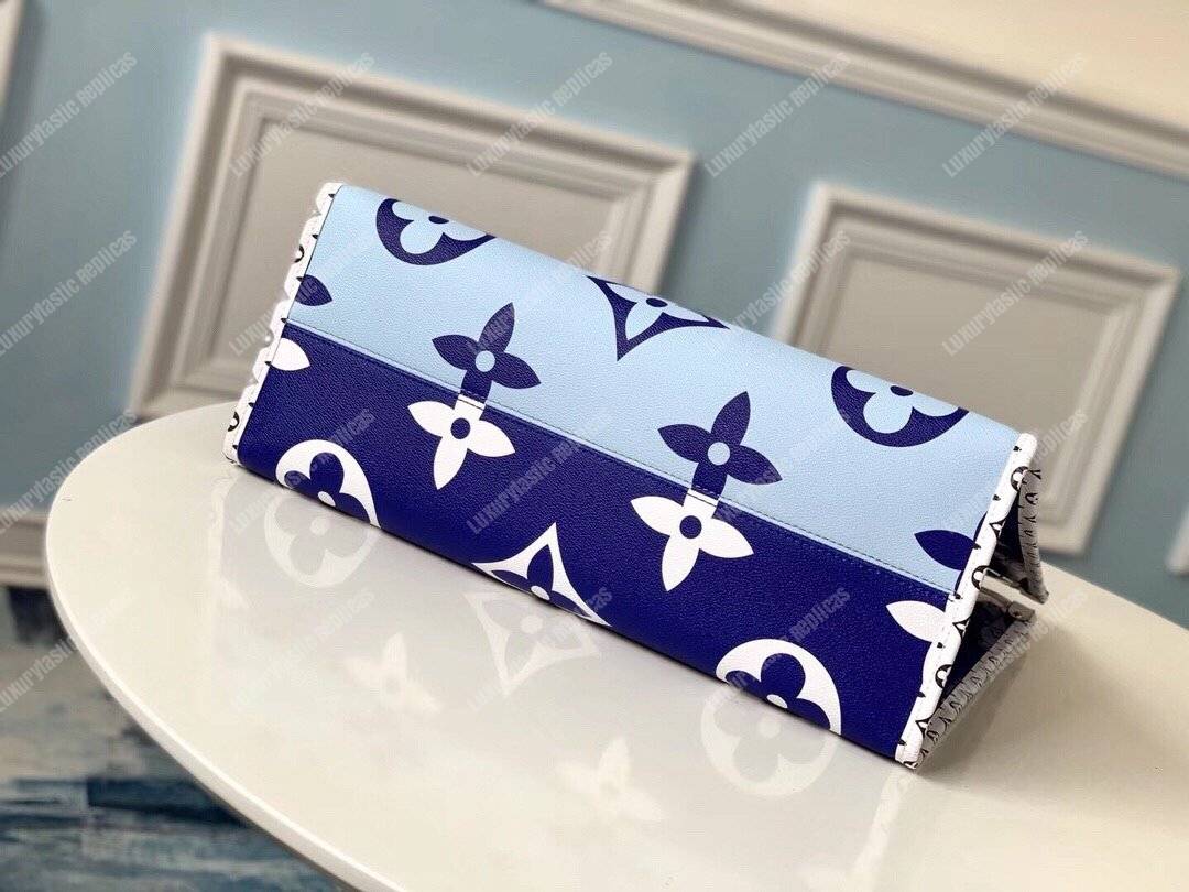 LV Onthego Monogram Giant Capri Blue GM