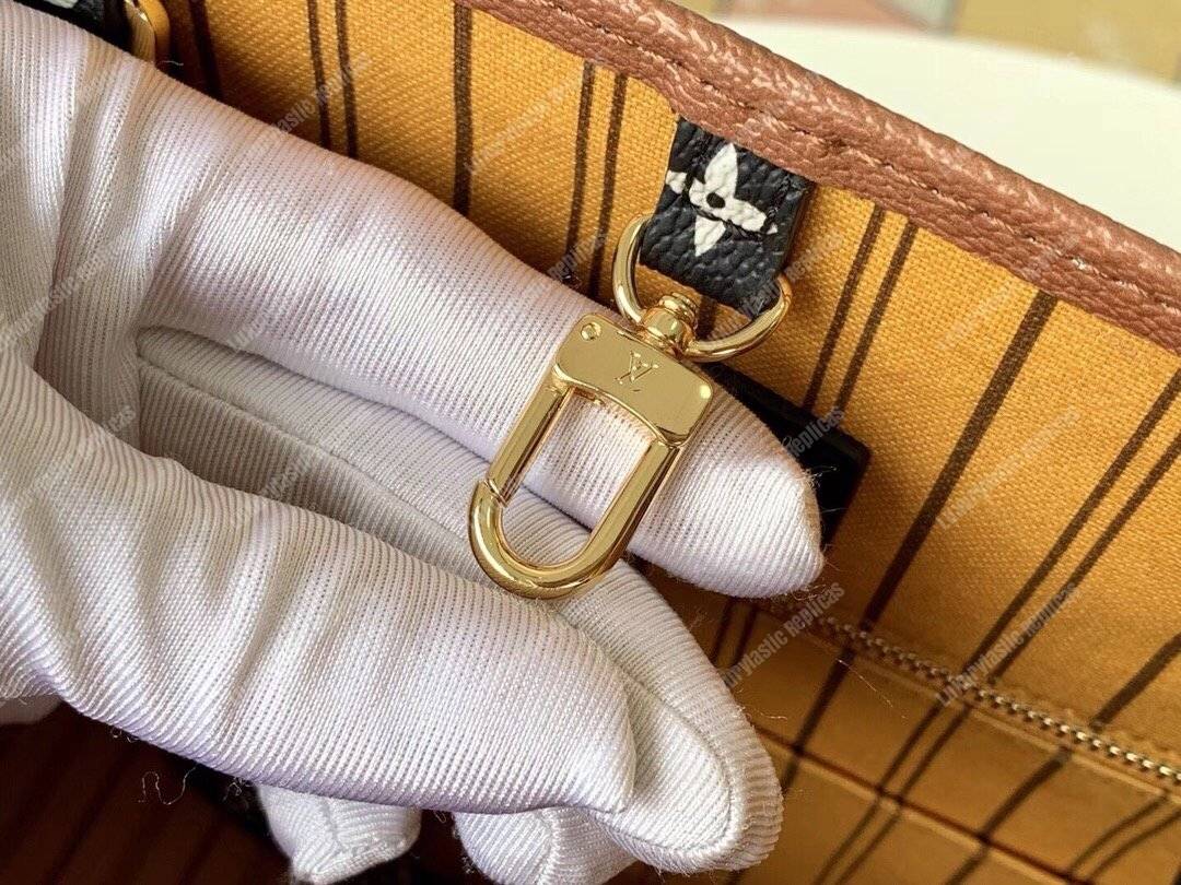 LV Onthego Monogram Black/Brown GM