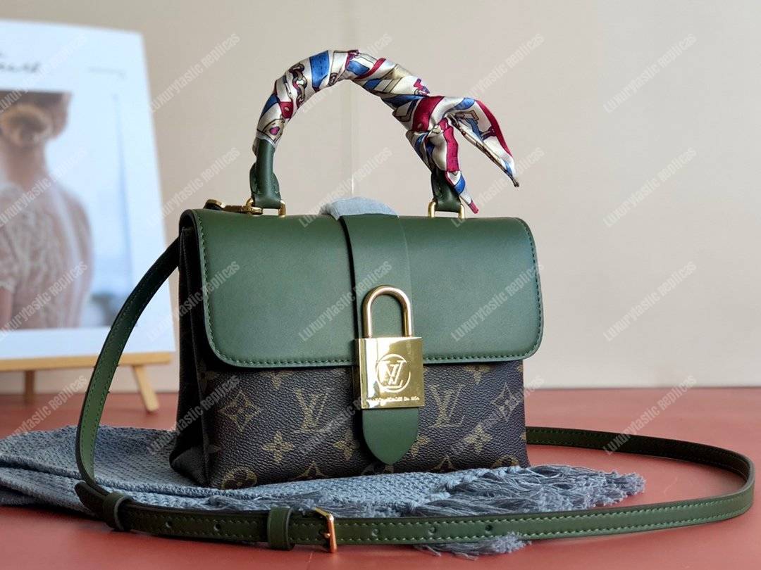 LV Locky BB Monogram Canvas Laurier